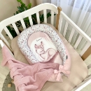 Protectie somn – Baby Nest Bambi roz